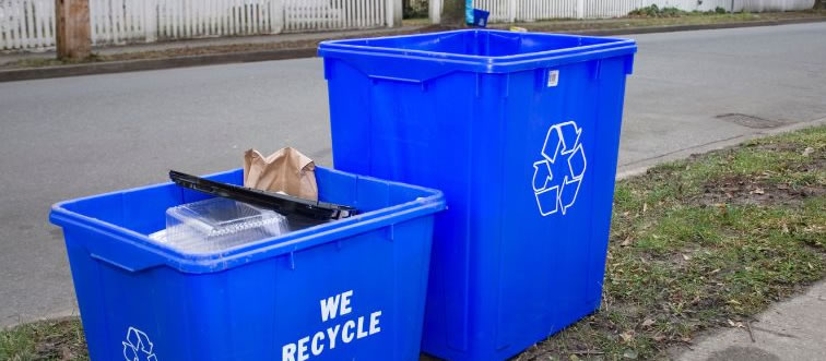 When sorting your weekly aesthetic cleanup, which common item is actually a hazard for the curbside bin?